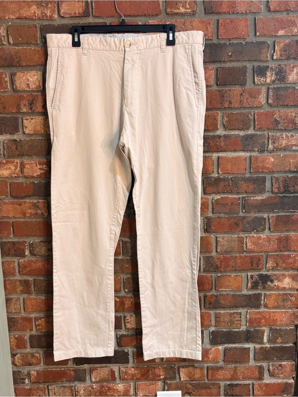 Southern Tide mens The Skipjack classic fit chino pants khaki 35 X 32